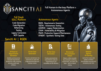 Sanciti AI Revolutionizes Software Lifecycle with RGEN: The Autonomous Agent for Requirements Extraction and Reverse Engineering